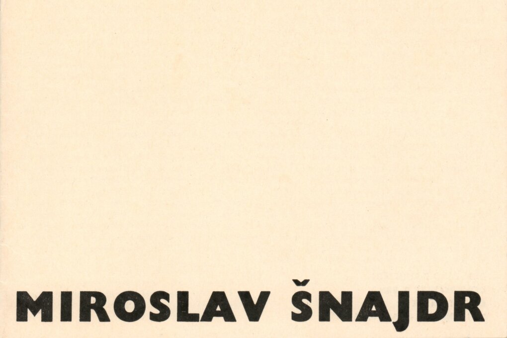 Miroslav Šnajdr – kresby